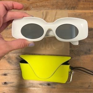 LOEWE limited edition white sunglasses